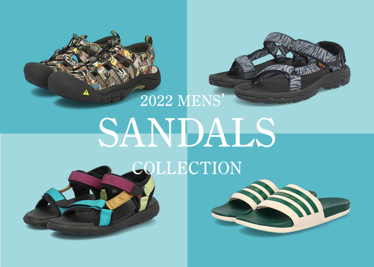 メンズ サンダルコレクション22 ジーフットシューズマルシェ アスビー 公式