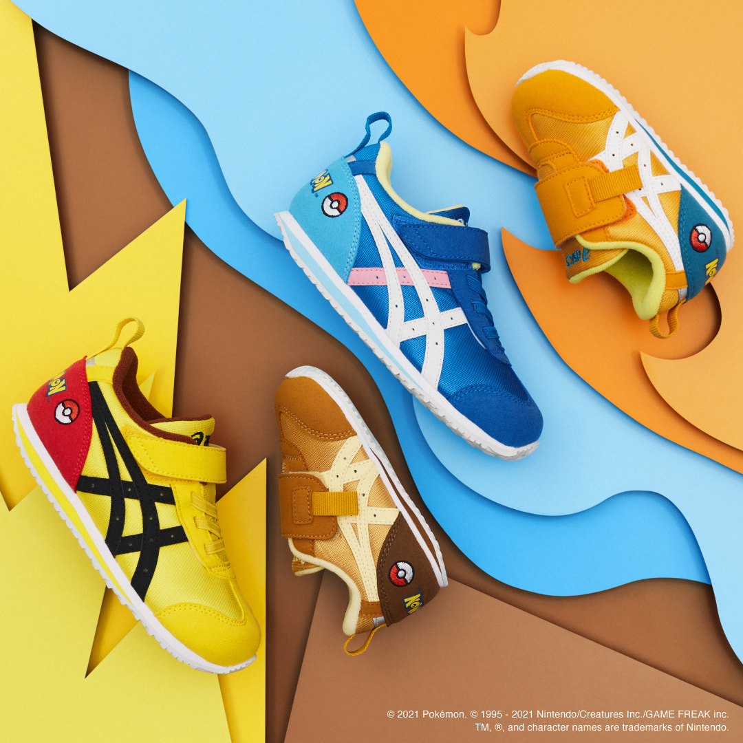 アシックスsuku2 ポケモンコラボ Asics Pokemon ジーフットシューズマルシェ アスビー 公式